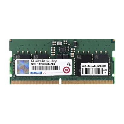 Advantech 8GB SO-DIMM DDR5-5600 262Pin 1GX16 1.1V Unbuffered Hynix Chip
